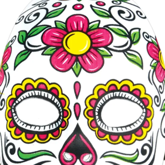 12 Pack Bulk Day Of The Dead Mask {2}