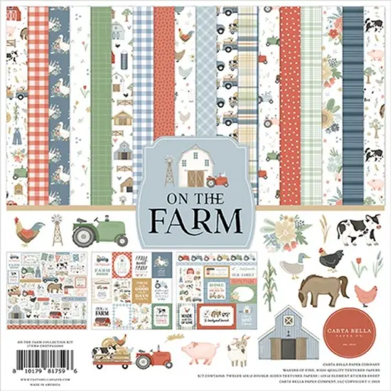 Carta Bella On The Farm Collection Kit {1}