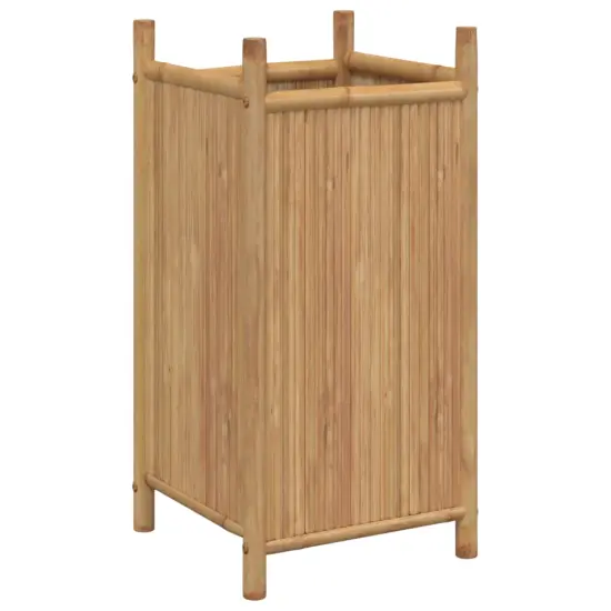 vidaXL Planter 15.7x15.7x31.5 Bamboo {2}