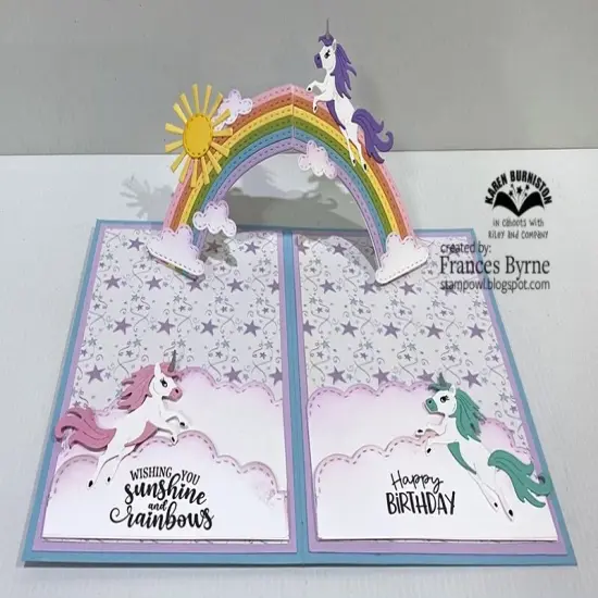 Karen Burniston Dies-Rainbow Greetings {6}