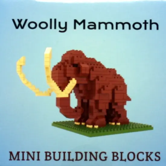 Mini Building Blocks - Wooly Mammoth {3}