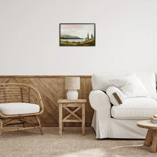 Stupell Industries Calm Scenic Landscape Framed Giclee Design by Max Maxx {2}