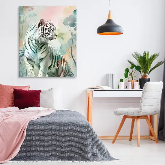 Stupell Industries Soft Gazing Tiger Canvas Design by Kim Allen {2}