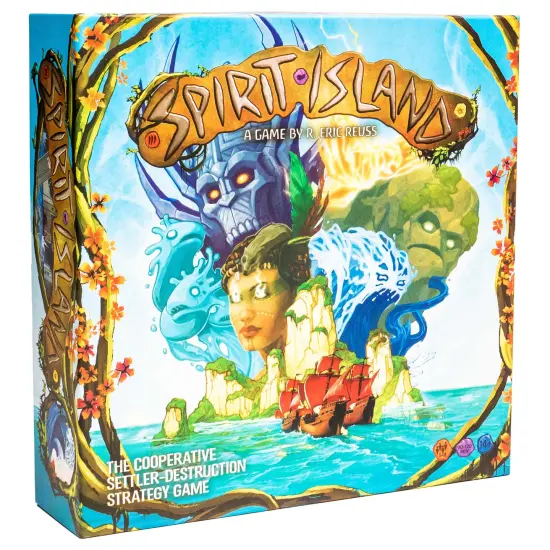 Greater Than Games Spirit Island Core Board Game, 1-4 players {1}