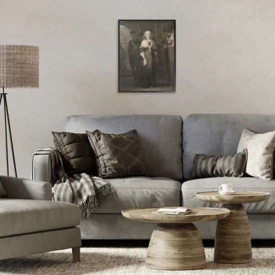 Stupell Industries Working Woman Vintage Framed Giclee, design by Marcus Jules {2}