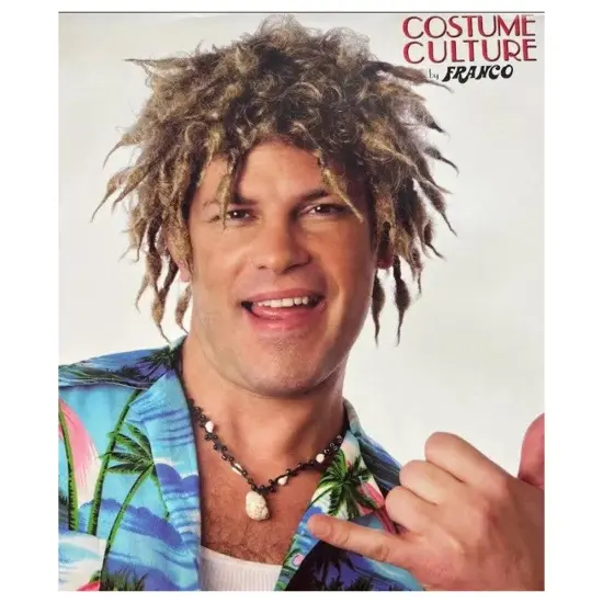 Surfer Adult Dirty Blonde Costume Wig {5}