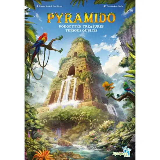 Synapses Games: Pyramido: Forgotten Treasures - Strategy Board Game, Tile Placement, Gems & Dominoes, Multi-Level Scoring, Age 8+, 1-4 Players, 45 Min {7}