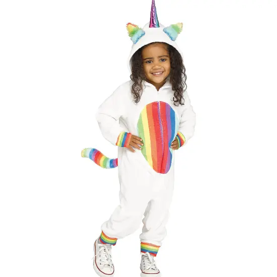 Child Rainbow Unicorn Costume {1}