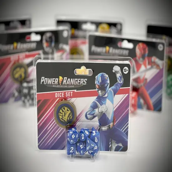 Power Rangers Roleplaying Game Dice- Blue {4}