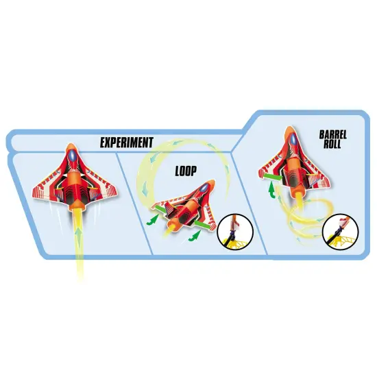 Lanard: Slam Shot: Stunt Plane - Super High-Flying Plane Toy, Launcher & Stomp Pad, Soars Up To 50', Performs Tricks & Loops, Outdoor Play, Kids 6+ {5}