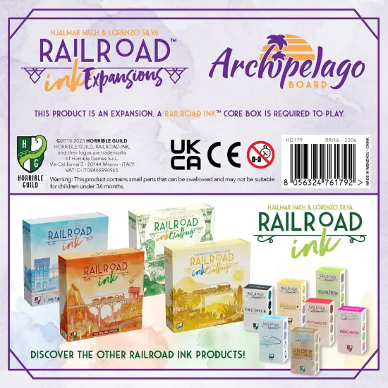 Railroad Ink Expansions: Archipelago Boards {3}