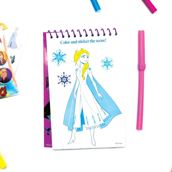 Tara Toy: Activity Tote - Disney Frozen 2 - All-In-1, Store Everything Inside The Character Tote, Color-Sticker-Pad Activities, Play Scenes, Kids 3+ {5}