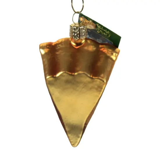Old World Christmas 3.25 In Piece Of Pecan Pie Tree Ornament , Southern Favorite Gold {2}