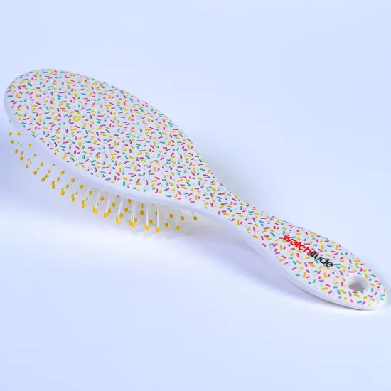 Watchitude: Scented Hair Brush - Ice Cream Cake - Kids Vanilla Scented Stylish Brush, Wet Or Dry Hair, Durable Bristles, Soft Touch Rubberized Finish {4}
