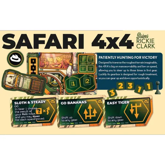 Rebellion Unplugged: Joyride: Unleashed - Expansion, Car Combat Board Game, New Car & Beast, New Element Of Play & Obstacles, Ages 12+, 2-4 Players {3}