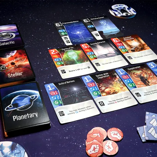 Kardashev Scale - Civilization Advancement Game, WizKids, Ages 12+, 2-6 Players, 30 Min {5}