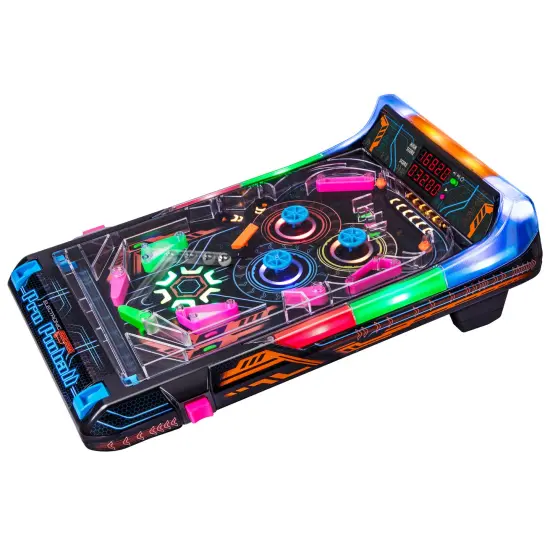 Ambassador Games: Electronic Arcade Pro Pinball - Light & Sound Tabletop Game, Dual LED Scoreboard, 10 Professional-Grade Features, Adults Kids Age 6+ {3}