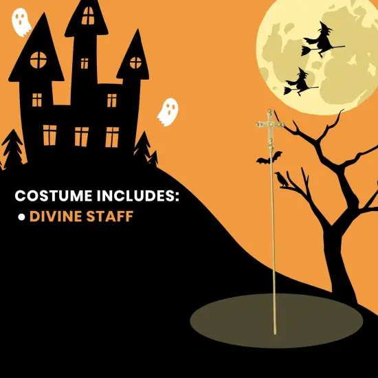 Holy Cross Divine Staff 75" Costume Prop Accessory {5}