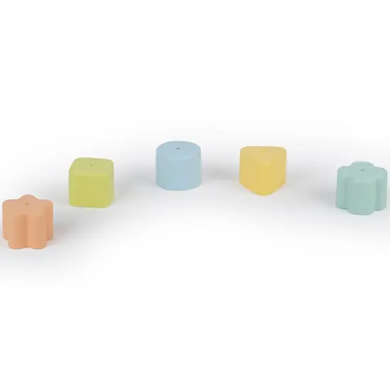 Dolu: 2-In-1 Educational Cube & Puzzle - Turn-Twist-Spin Activity Play Toy, Unfolds Flat, Block Shapes-Colors-Dimensions Learning, Toddlers Kids 12mo+ {6}