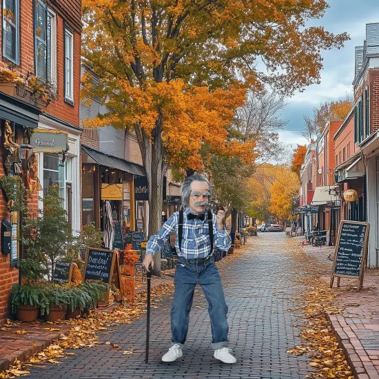 Old Man Child Costume Kit {4}