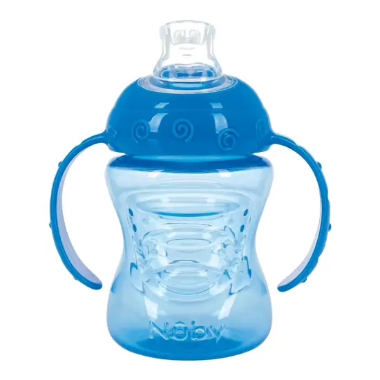 Nuby Grip N' Sip Soft Spout Trainer Cups - Set of 9 {3}