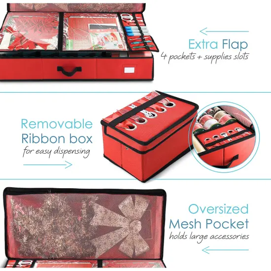 Hearth & Harbor Wrapping Paper Storage Container {3}