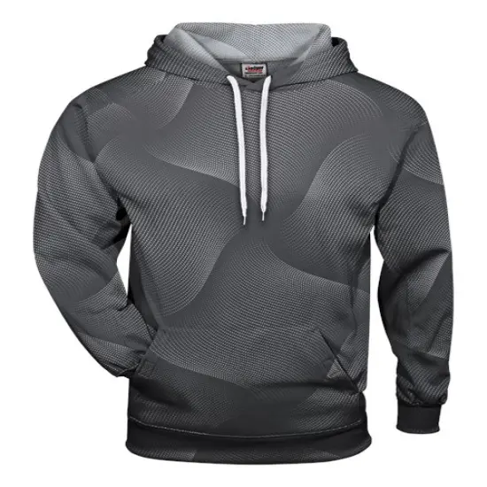 Badger&reg; Warp Hooded Sweatshirt Graphite {1}