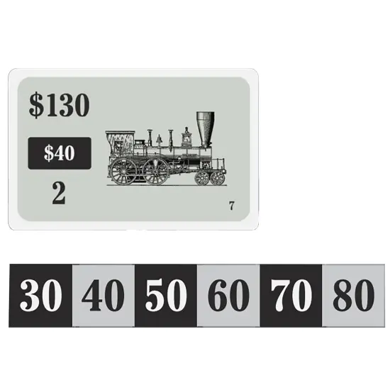 Rio Grande Games: Baltimore & Ohio - Train Strategy Board Game, Economy & American Railway Game, Investment & Bidding, Ages 14+, 3-5 Players, 60 Min {4}