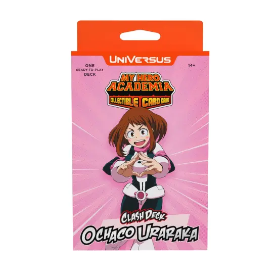 Universus: My Hero Academia Collectible Card Game Set 6: Jet Burn Clash Deck - Ochaco Uraraka - Ready To Play Character Deck, 51 Cards & Paper Playmat {1}