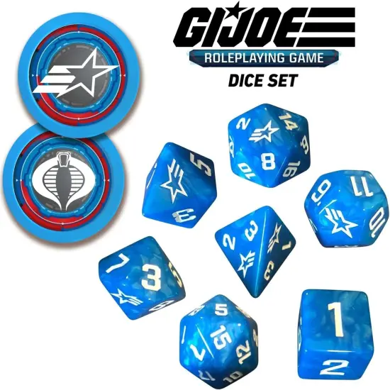 G.I. JOE Roleplaying Game Dice Set {3}