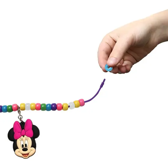 Tara Toy: Necklace Activity Set - Minnie Mouse - 160pcs, DIY Jewelry Kit, Create 5 Disney Junior Character Charm & Bead Necklaces, Mix & Match, Kid 3+ {5}
