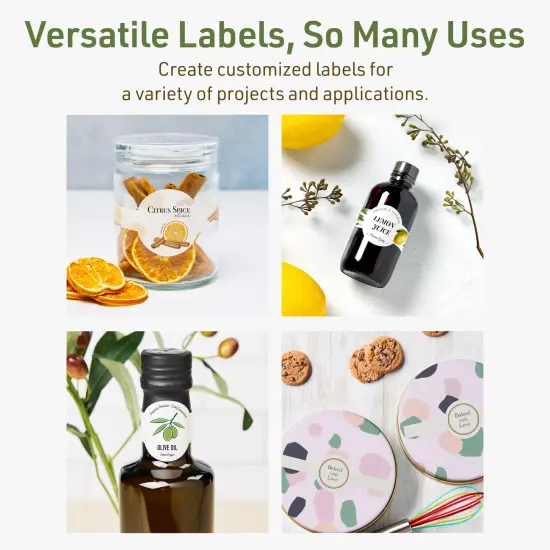 Avery Dissolvable Labels, 1.5" x 3.5" Wraparound {11}
