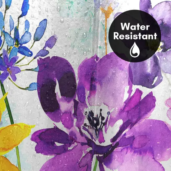 Floral Shimmer by Harrison Ripley Shower Curtain 71" x 74" {3}