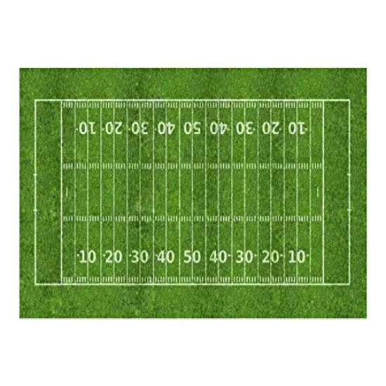 Football Field Edible Icing Image Cake Topper (1/4 Sheet) {1}
