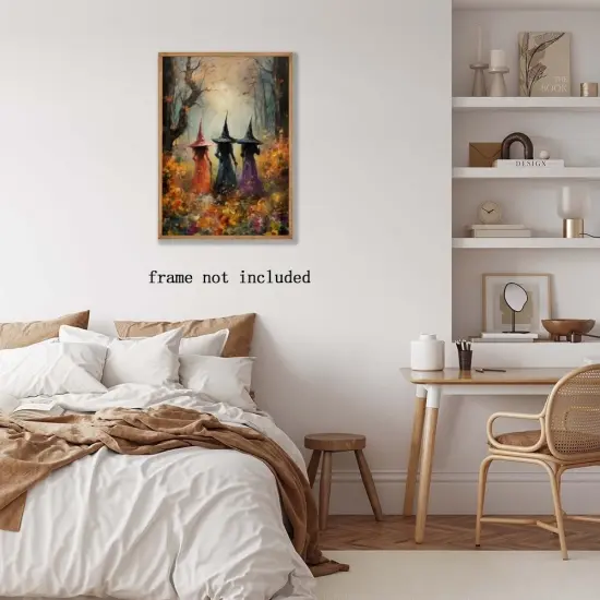 Vintage Halloween Wall Decor {4}