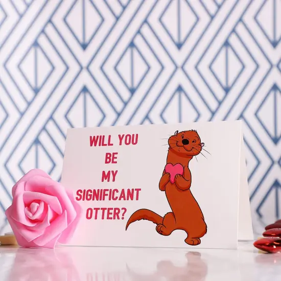 Bright Creations 48 Pack Animal Pun Valentines Day Cards with Envelopes, 4x6 Funny Valentine Cards for Love Notes, 6 Cute Designs for Special Occasions Multicolor {3}