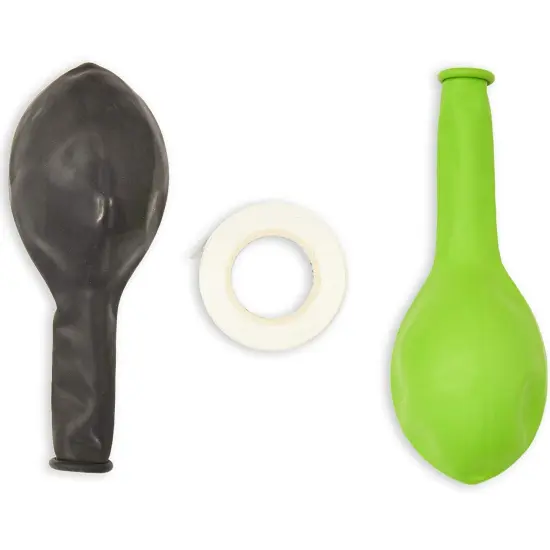 Black and Lime Green Latex Party Balloons (12 In, 50 Pack) Multicolor {5}