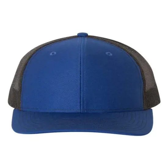 Richardson&reg; Snapback Trucker Cap Royal/ Black {1}