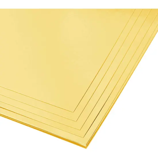 Metallic Cardboard Sheets in Gold Foil for Arts & Crafts Supplies (Letter Size, 50-Pack) {7}