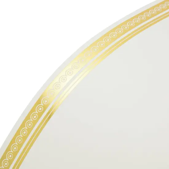 50 Sheets Gold Foil Award Certificate Paper 8.5 x 11 for Printing - Blank Cardstock for Graduation, Diploma and Achievement (White) {7}