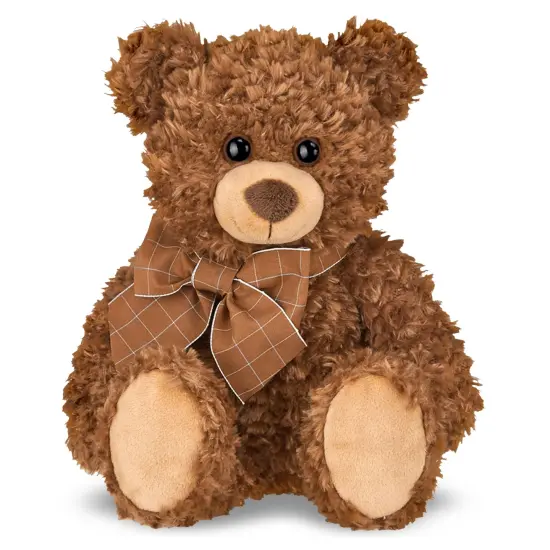 Bearington Lil' Reggie Teddy Bear 12 Inch Teddy Bear Stuffed Animal - Large Teddy Bear - Brown Teddy Bear, For Ages 3-14 {1}