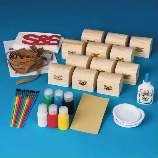 Treasure Chest Craft Kit (Pack of 12) {3}