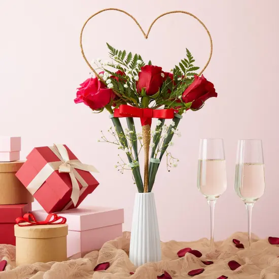 30 Pack Stem Water Tubes for Flowers with Caps, Extendable Vials for Floral Arrangements, Florist Supplies (6 and 12 Inches) {3}