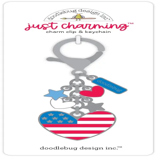 Doodlebug Just Charming Clip-Land That I love, Hometown USA {1}