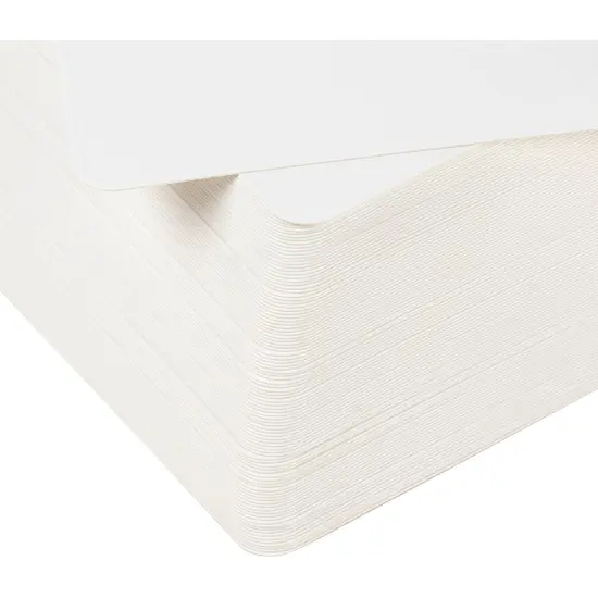 Juvale 100-Pack Blank Flash Cards, Versatile and Sturdy Index Cards Blank for Studying, Making Presentations, Projects, Lists Recipe Cards and DIY Gift, Ideal for Home or Office Use (3 x 5 in) White {5}