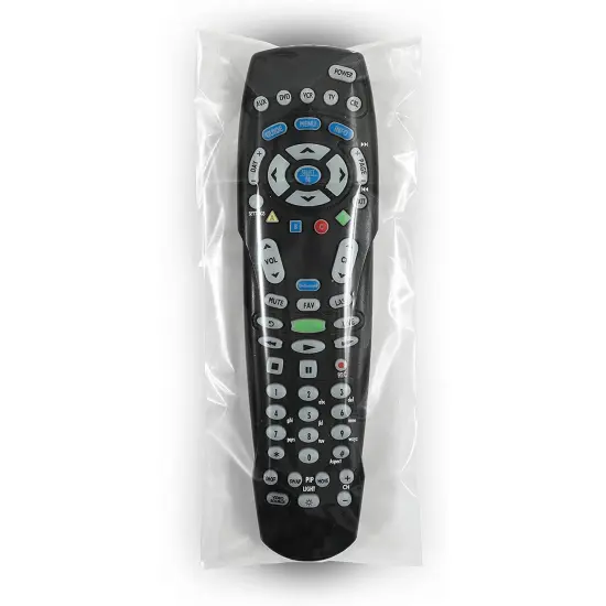150 Pack Clear TV Remote Bags for AC, DVD Remotes (12.2x4 Inch) {5}