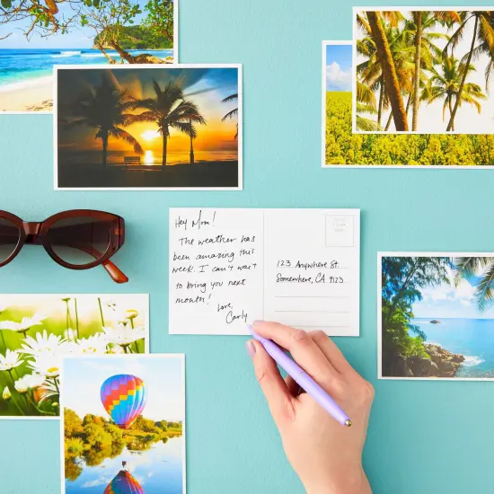 Best Paper Greetings 40 Pack Nature Postcards for Mailing, 4x6 Blank Scenic Postcards with 20 Assorted Landscape Photos, Pretty Post Cards for Travel, Crafting, Greeting Cards Multicolor {2}