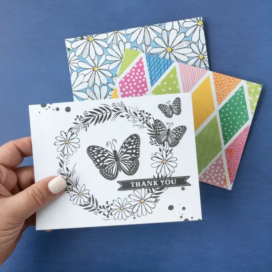 American Crafts A2 Cards W/Envelopes (4.375"X5.75") 40/Box-Vicki Boutin Bold And Bright {3}