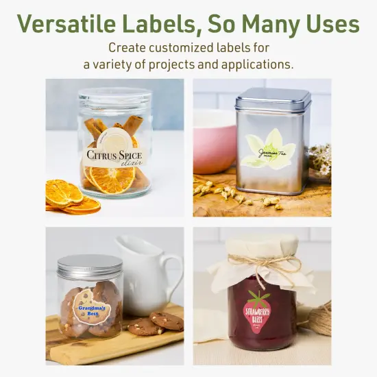 Avery Dissolvable Sticker Paper, 8.5" x 11" Rectangle {5}