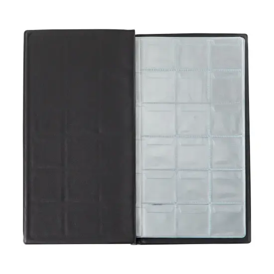 2 Pack Coin Collection Album, Holds Up To 180 Coins Each (6.5 x 11.4 inch, 10 Currency Pages, Dark Blue) {6}